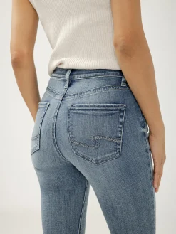 Avery High Rise Straight Leg Jeans