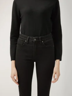 Avery High Rise Straight Leg Luxe Stretch Jeans