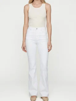 Avery High Rise Trouser Leg Jeans