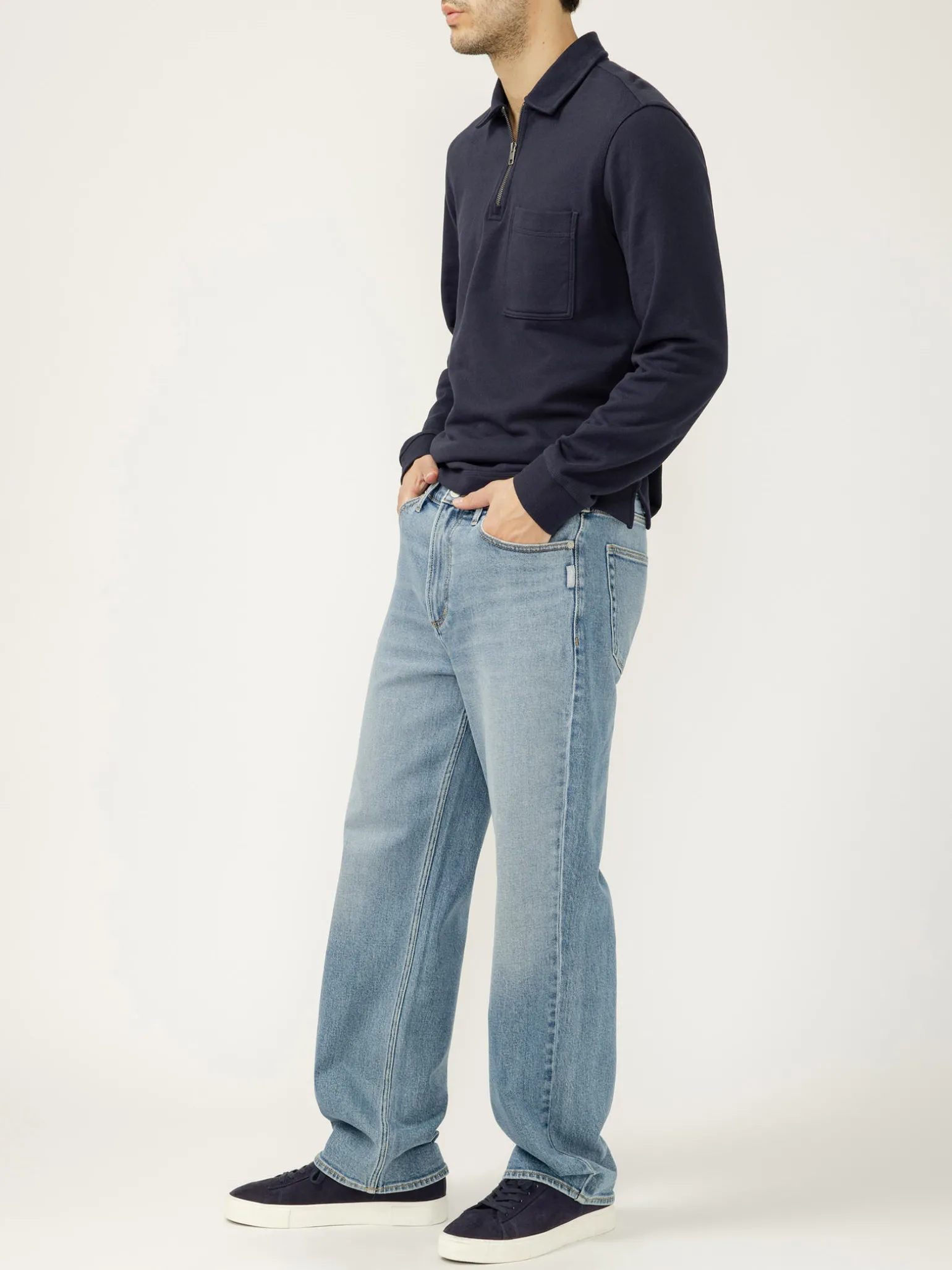 Big Guy Baggy Straight Leg Jeans