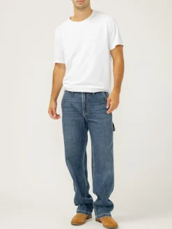 Big Guy Baggy Straight Leg Utility Jeans