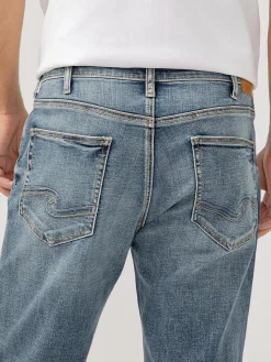 Eddie Relaxed Fit Slim Straight Leg Luxe Heritage Jeans