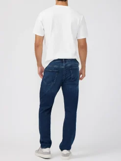 Eddie Relaxed Fit Slim Straight Leg Jeans
