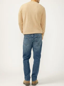 Eddie Relaxed Fit Slim Straight Leg Jeans