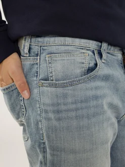 Eddie Relaxed Fit Slim Straight Leg Jeans