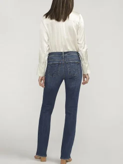 Elyse Mid Rise Slim Bootcut Luxe Stretch Jeans
