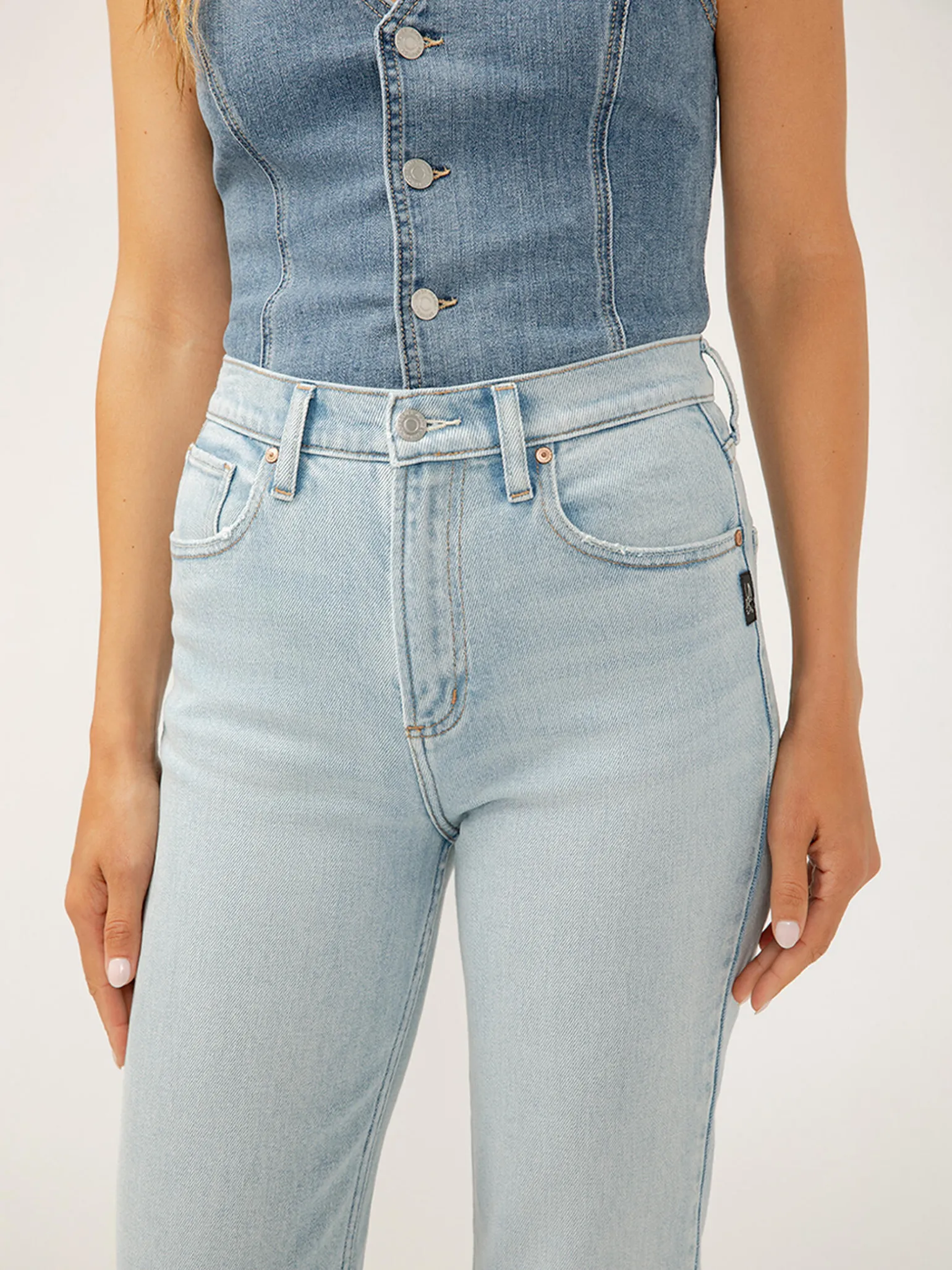 Highly Desirable High Rise Straight Leg Ankle Jeans