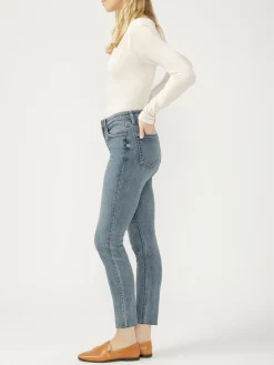 Most Wanted Mid Rise Skinny Luxe Stretch Jeans