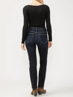 Most Wanted Mid Rise Straight Leg Jeans