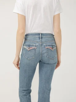 Suki Mid Rise Bootcut Luxe Stretch Americana Jeans