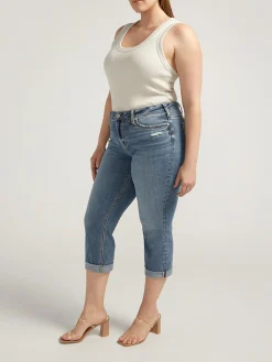 Suki Mid Rise Capri Plus Size