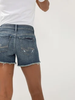 Suki Mid Rise Luxe Stretch Shorts