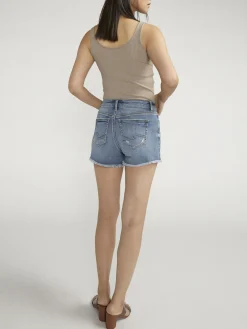 Suki Mid Rise Luxe Stretch Shorts