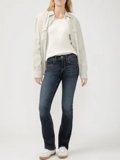 Suki Mid Rise Slim Bootcut Jeans