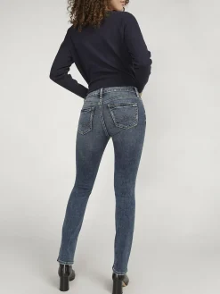 Suki Mid Rise Straight Leg Jeans