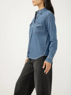 Women's Denim Western Shirt